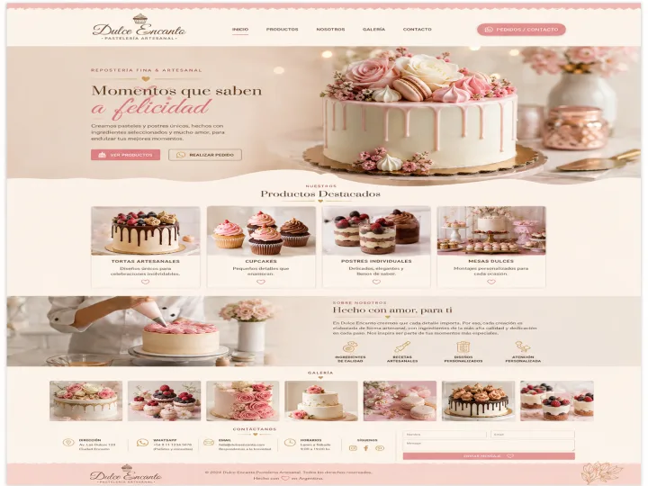 pagina-web-pasteleria