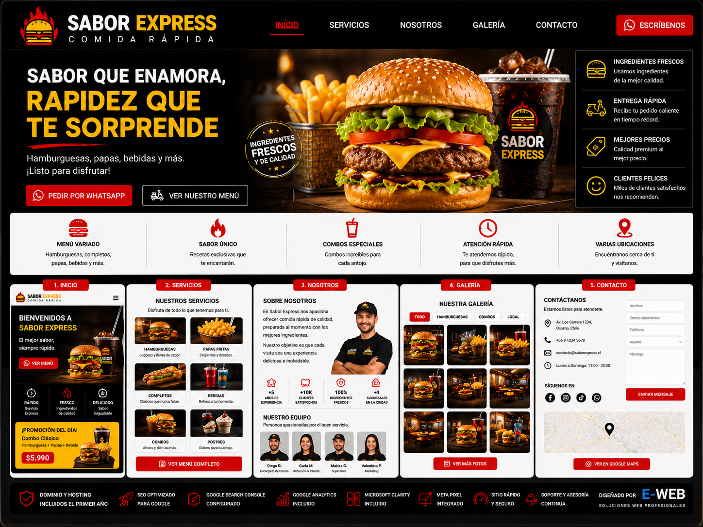 Vista de Mercado Gourmet